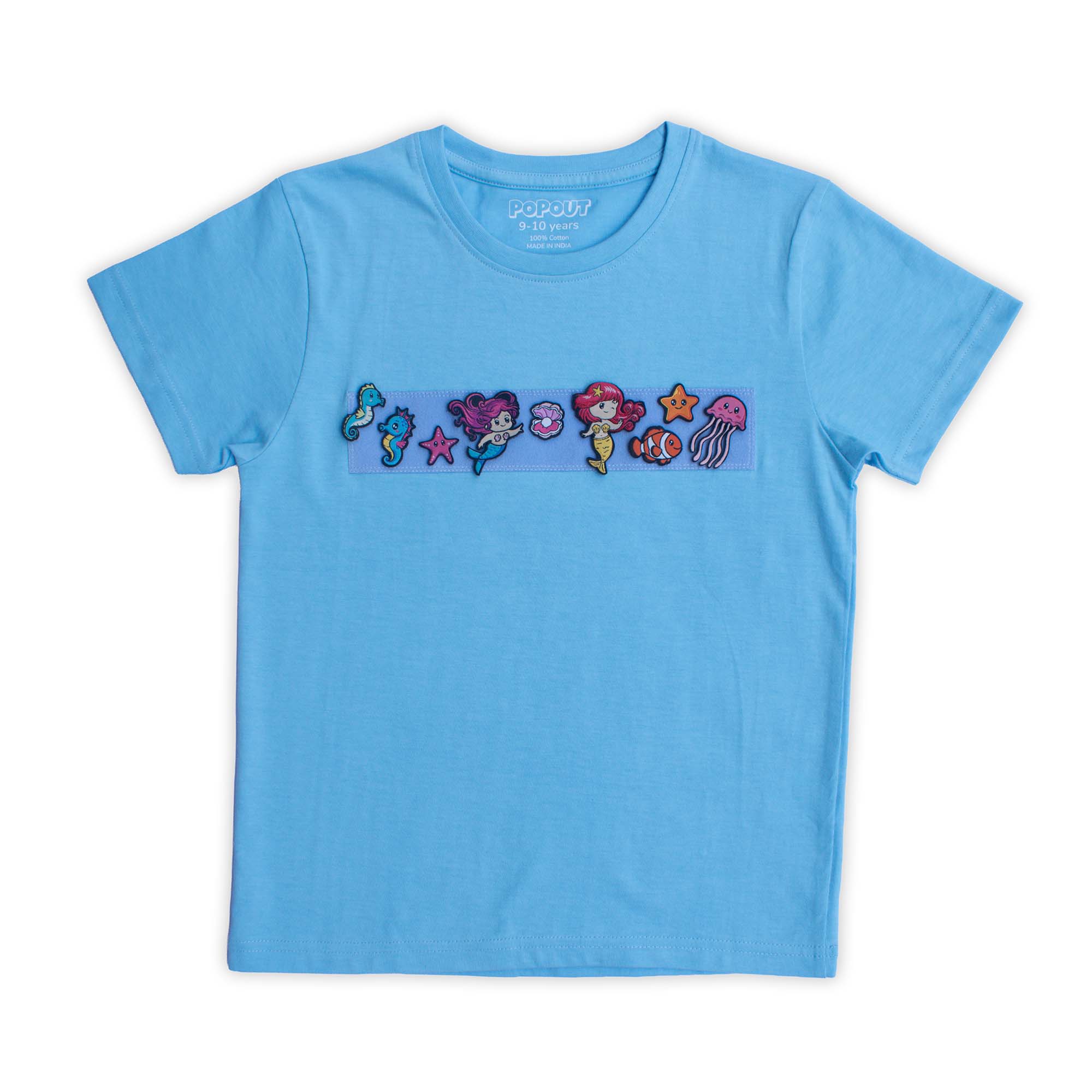 Short Sleeve Tee | Aqua Blue
