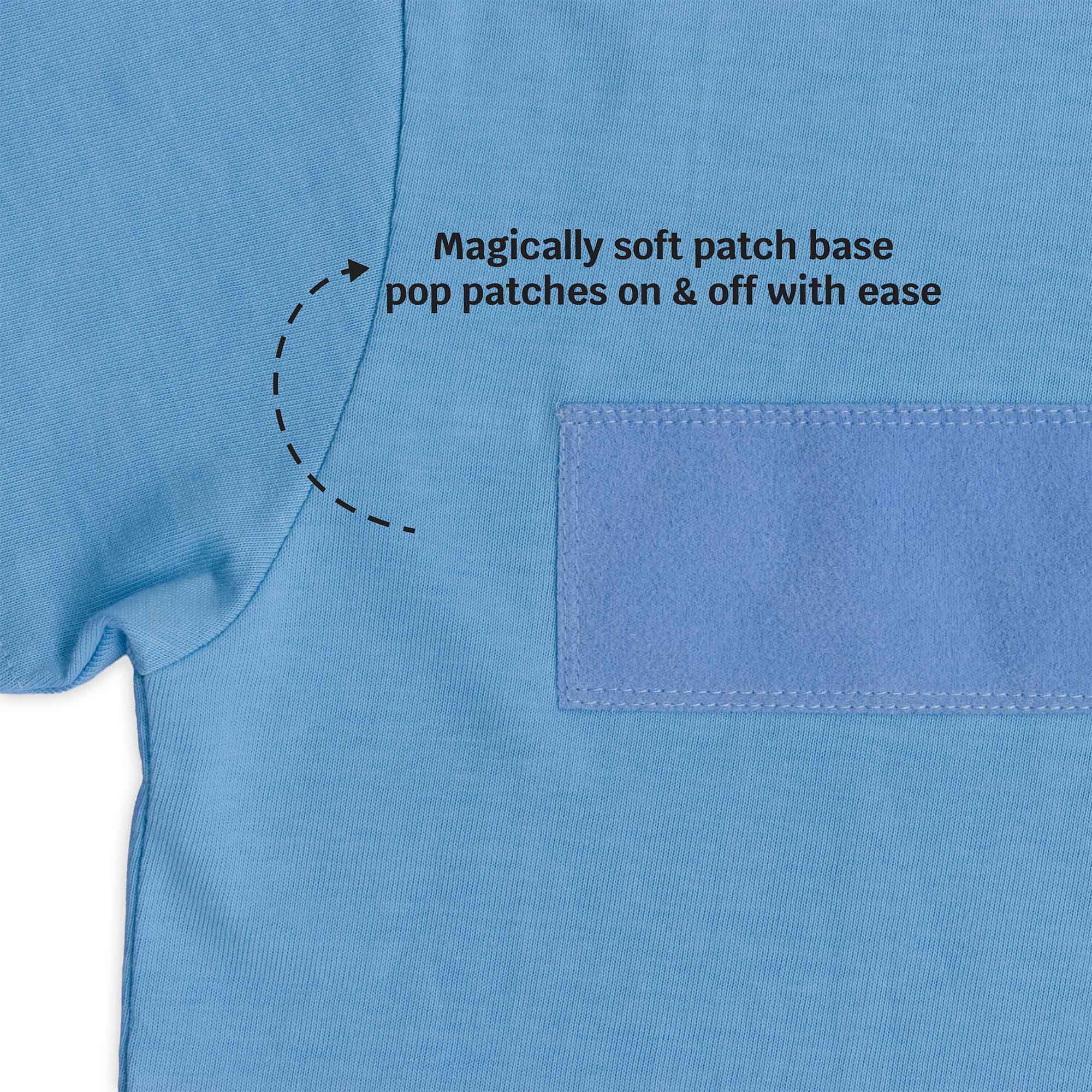 Short Sleeve Tee | Aqua Blue