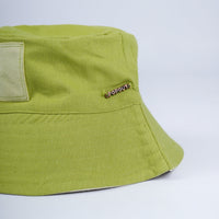 Reversible Sun Hat | Sage Green + Cream