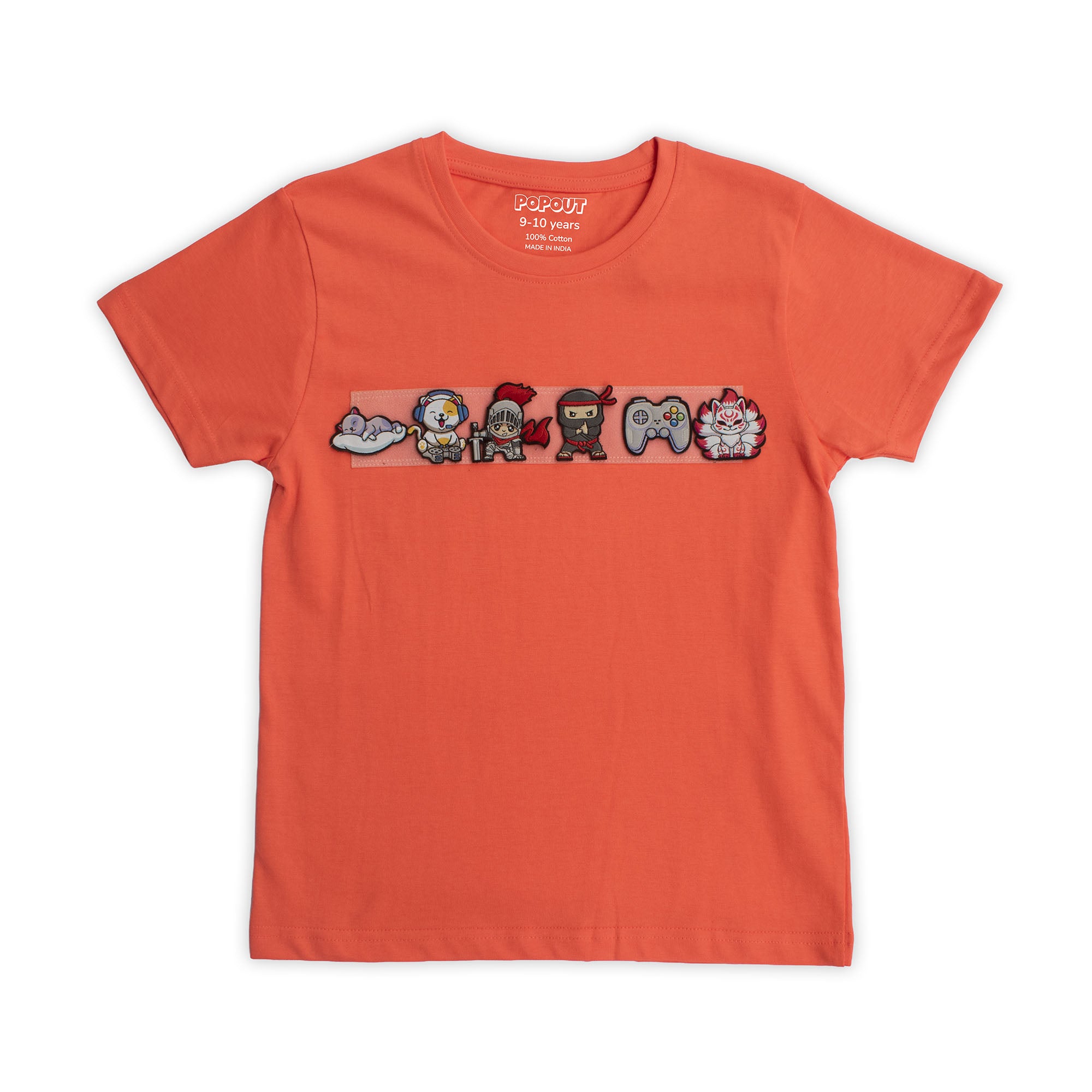 Short Sleeve Tee | Happy Orange