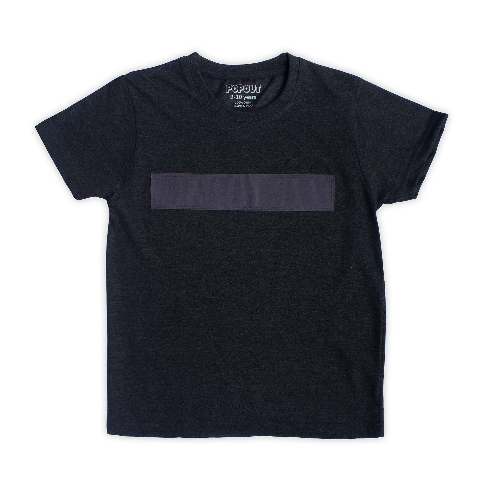 Short Sleeve Tee | Unisex | 1 to 10 years | Charcoal Grey