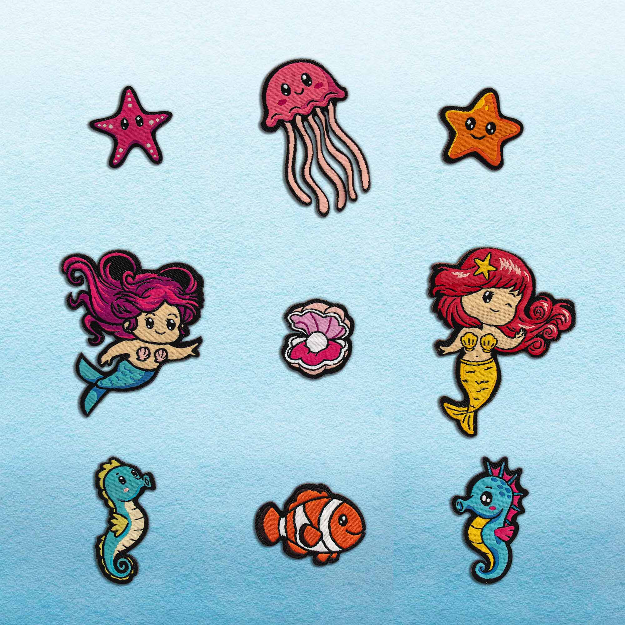 Mermaid Band | Patch Pack