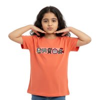 Short Sleeve Tee | Happy Orange