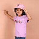 Reversible Sun Hat | Pink + Cream