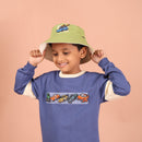 Reversible Sun Hat | Sage Green + Cream