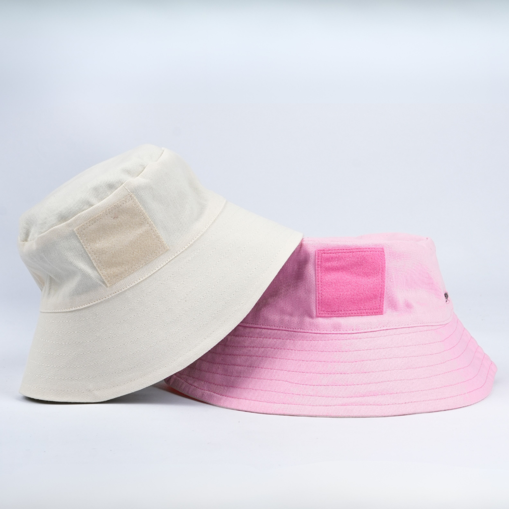 Reversible Sun Hat | Pink + Cream