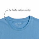 Short Sleeve Tee | Aqua Blue