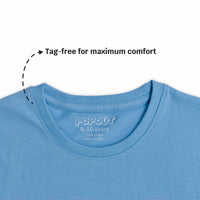 Short Sleeve Tee | Aqua Blue