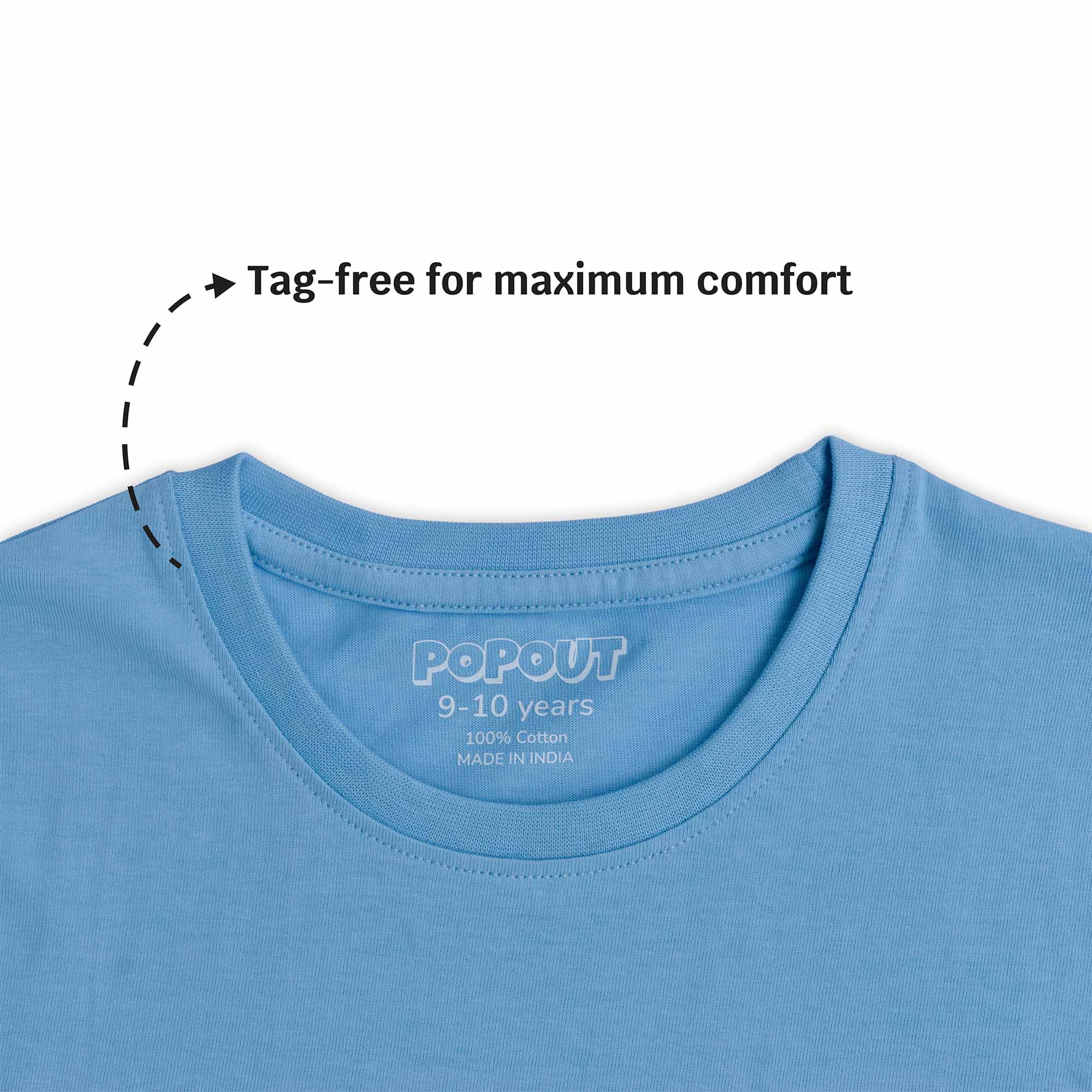 Short Sleeve Tee | Aqua Blue